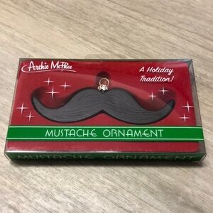 Archie McPhee Mustache Tree Ornament